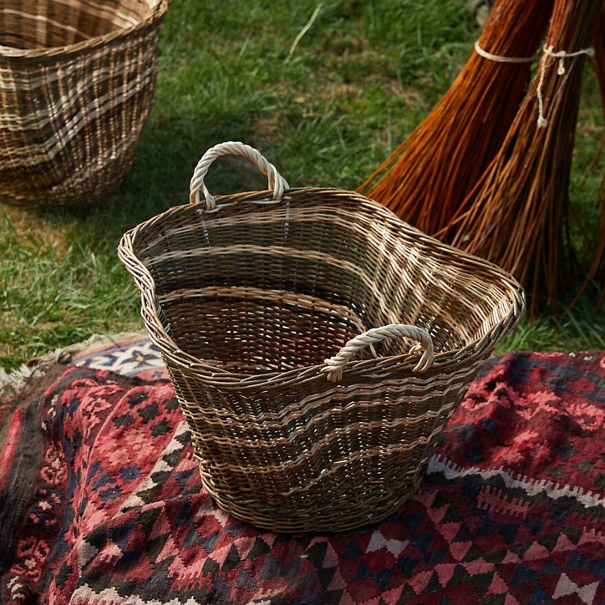 I Made These Freeform Sculptural Baskets Out Of Willow