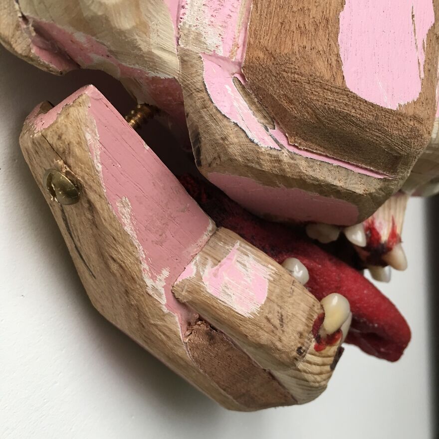 I Rediscovered A Box Of Pink Painted Scrap Wood And It Only Took A Global Lockdown To Finally Do What I Had Intended To Do With Them 7 Years Ago.