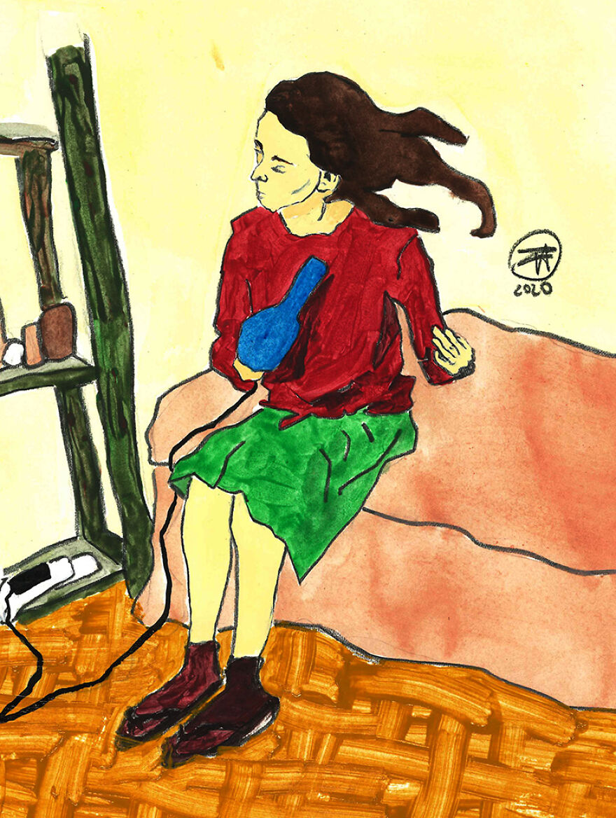 I Spent My Lockdown Days Painting How Our Habits And Our "Geography" Changed In 2020 Due To The Covid-19 Situation. I Spent My Lockdown Days Painting How Our Habits And Our "Geography" Changed In 2020 Due To The Covid-19 Situation.
