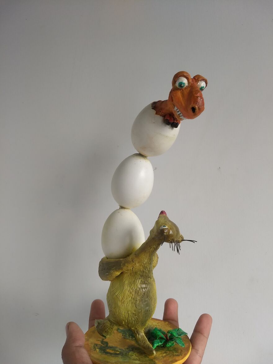 An Artist Who Make Handmade Sculptures Out Of Compound Resin During His Lockdown An Artist Who Make Handmade Sculptures Out Of Compound Resin During His Lockdown