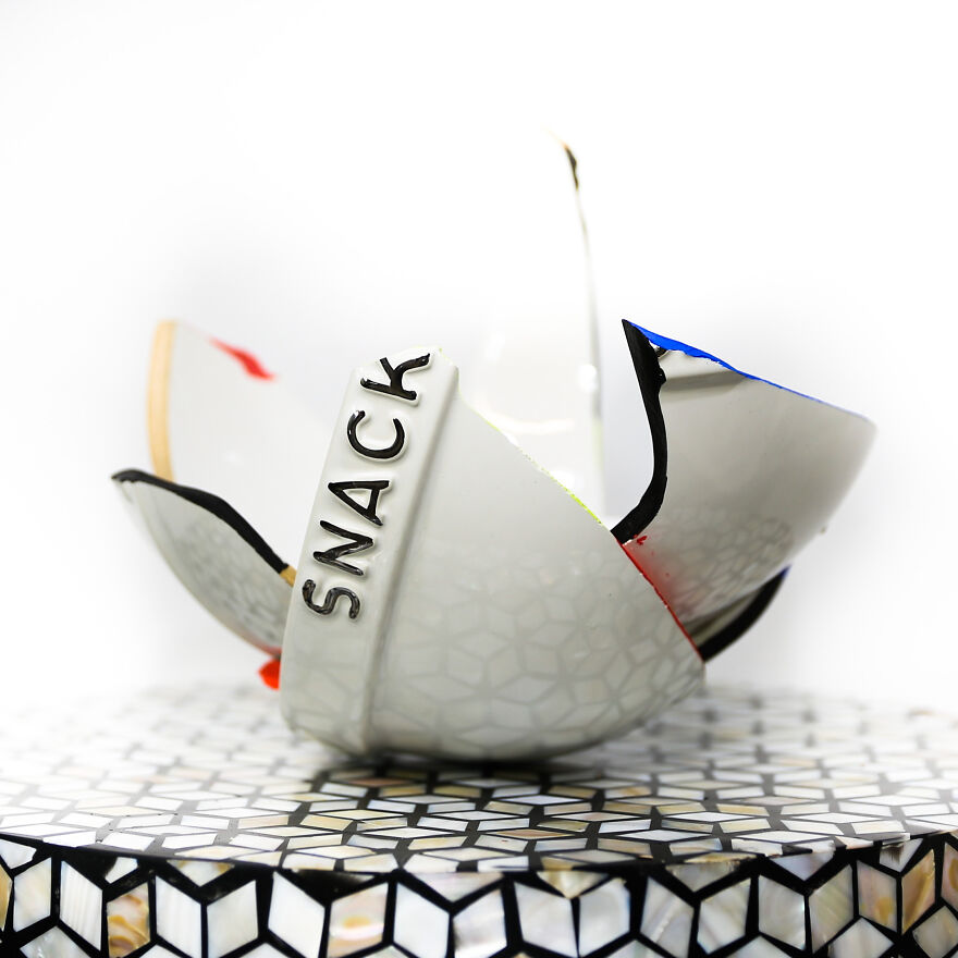 I Broke A Bowl For My Daughter, Then Brought It Back To Life And Turned It Into Art I Broke A Bowl For My Daughter, Then Brought It Back To Life And Turned It Into Art