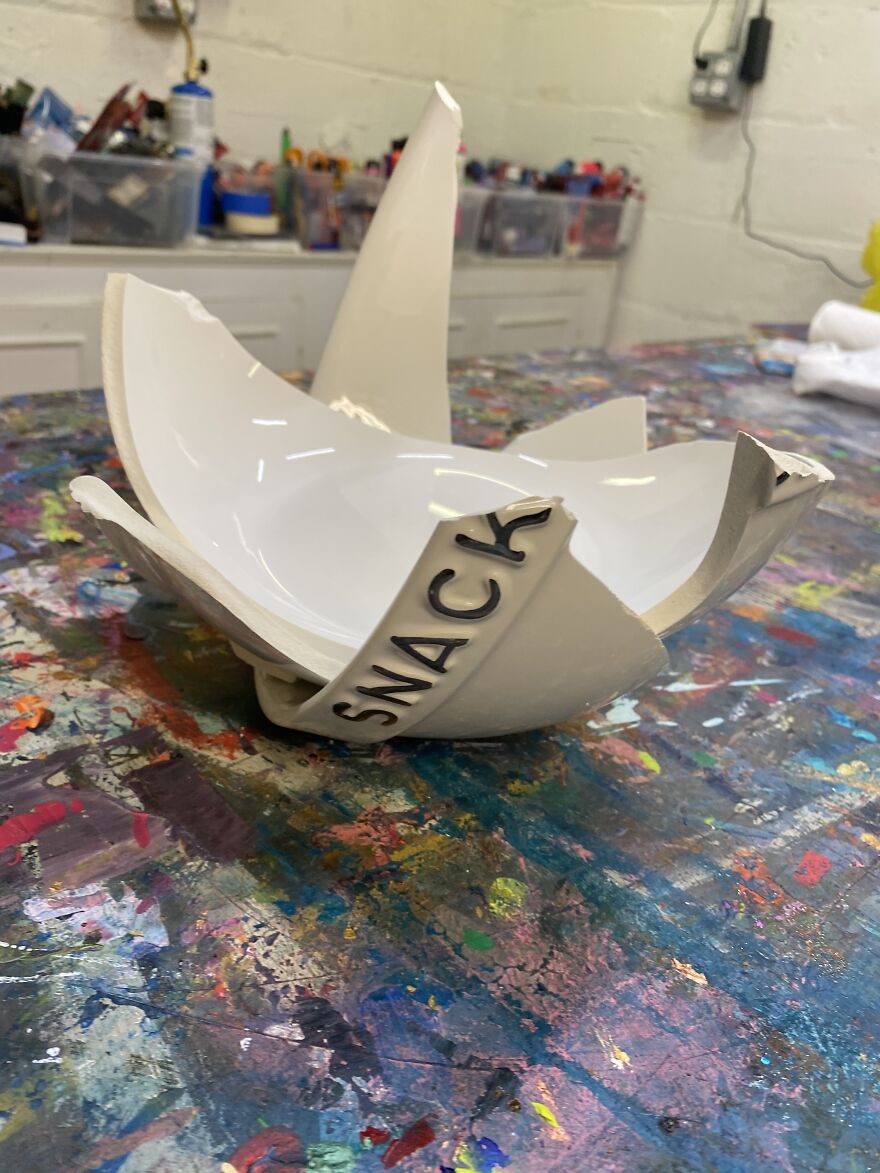I Broke A Bowl For My Daughter, Then Brought It Back To Life And Turned It Into Art I Broke A Bowl For My Daughter, Then Brought It Back To Life And Turned It Into Art