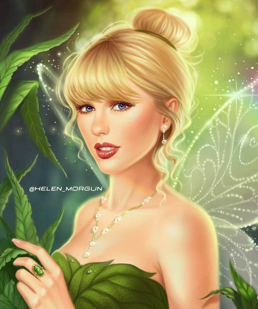 Taylor Swift As Tinker Bell