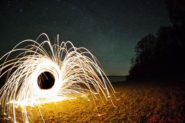 Milky Way With Sparks