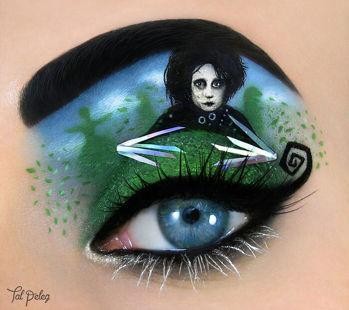 Makeup Artist Uses Her Eyes As A Canvas Creating Stunning Art