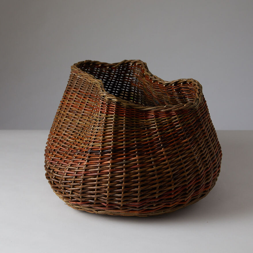 I Made These Freeform Sculptural Baskets Out Of Willow