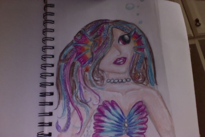 My... Really Impressive... Mermaid... *gapes In Awe At All The Other Drawings On This Thing*