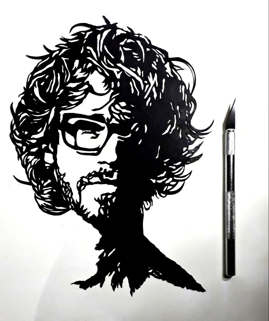 Papercut Art By Hitesh Panchal