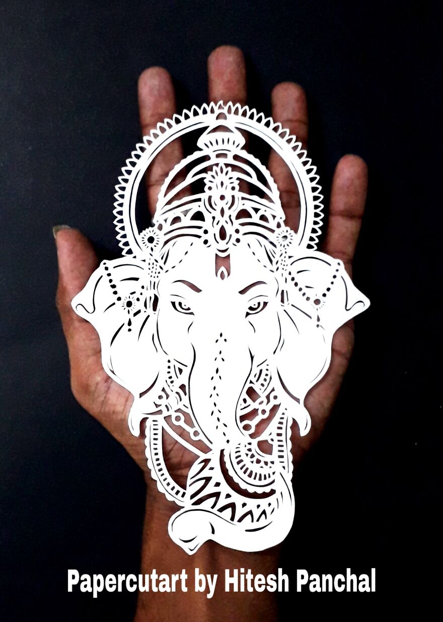 Papercut Art By Hitesh Panchal