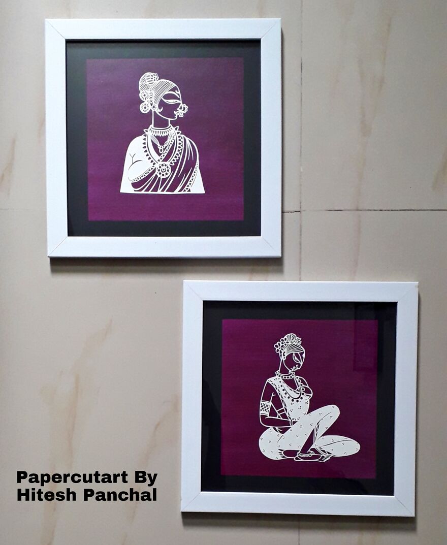 Papercut Art By Hitesh Panchal