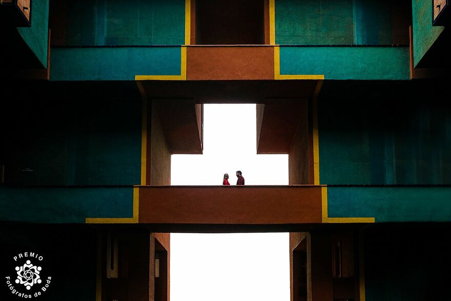 Geometry Is The Key To This Couple Photo By Sergio Arnés