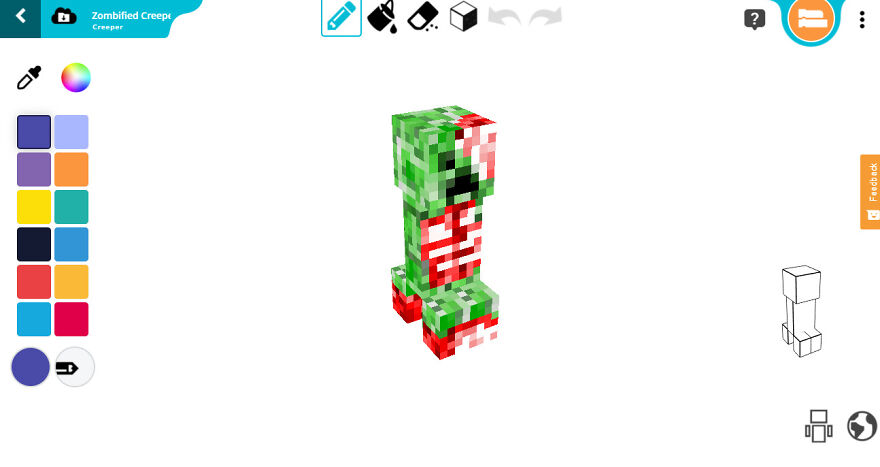 These Are Some Minecraft Skins I Designed Over The Weekend!