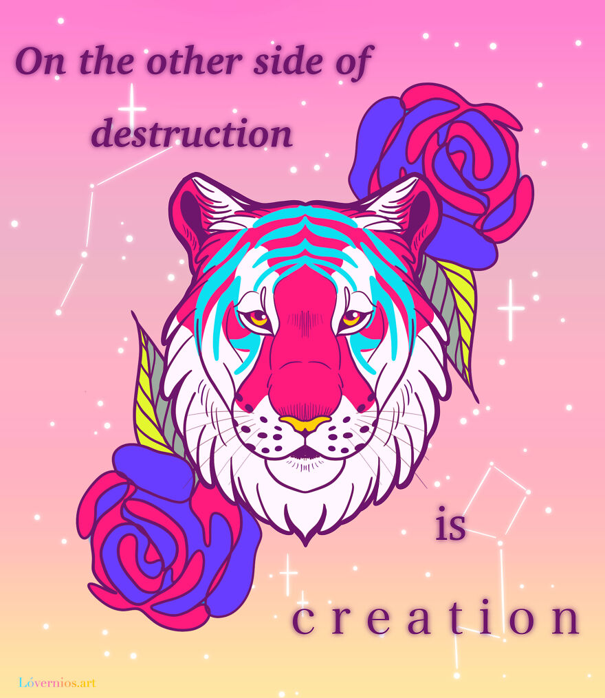 On The Other Side Of Destruction Is Creation