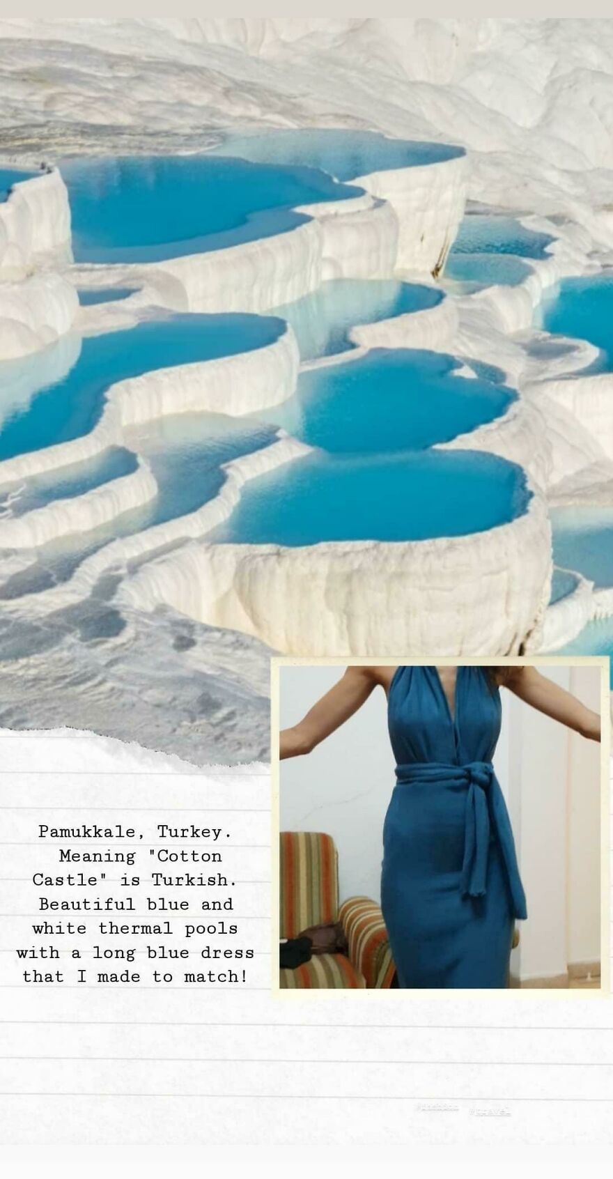Traveling Fashion Design: We Handmade 3 Fashion Outfits Specifically For Our Trip To Turkey
