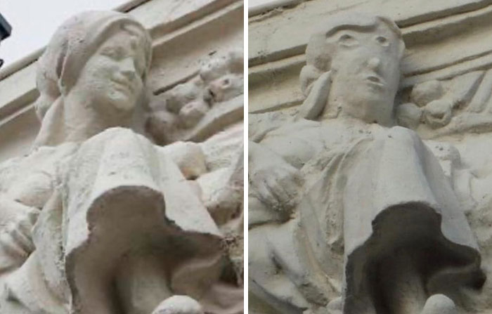 Somebody Pulled A ‘Not My Job’ On This 1923 Statue During Its Restoration