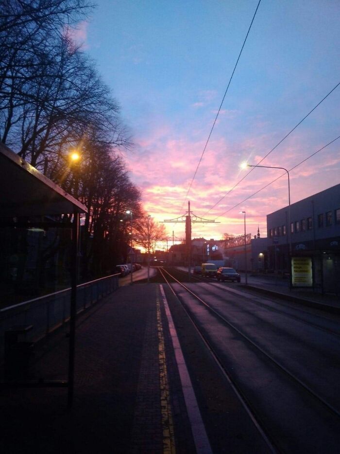 Took This While Going To School One Morning