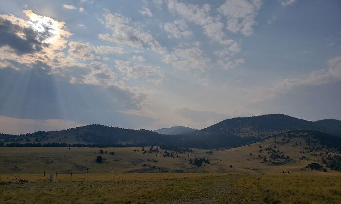 Front View From The 35 Acre Property I Just Bought In Co Relacating Our Family From The Suburbs