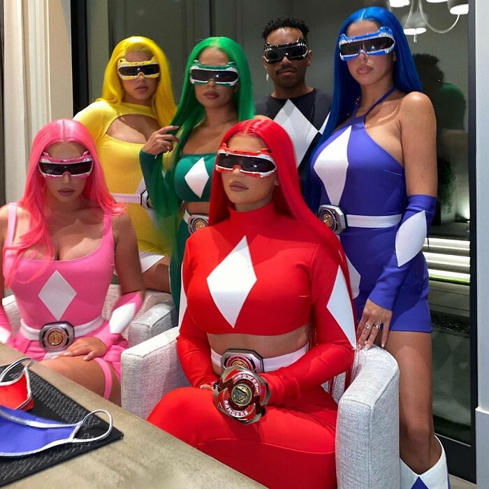 Kylie Jenner As Power Rangers
