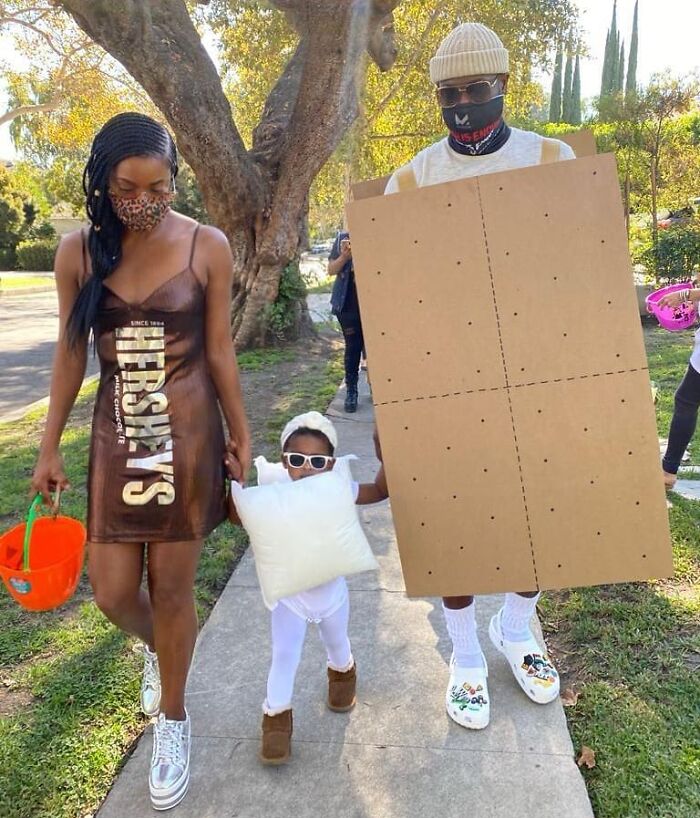 Gabrielle Union And Dwyane Wade As Smores