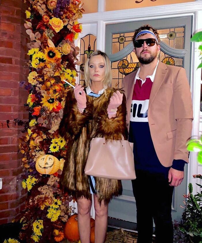 Laura Whitmore And Iain Stirling As The Royal Tenenbaums