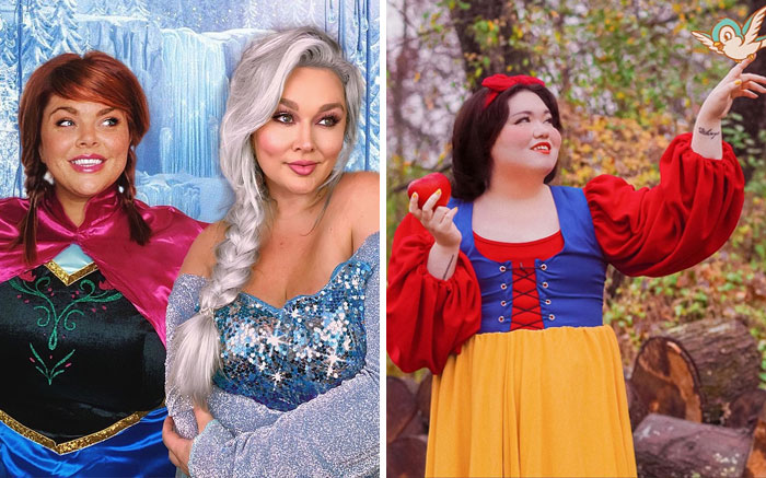 “Our Larger Bodies Are Clearly Lacking Representation In Media”: Plus-Size Models Pose As Disney Princesses (16 Pics)