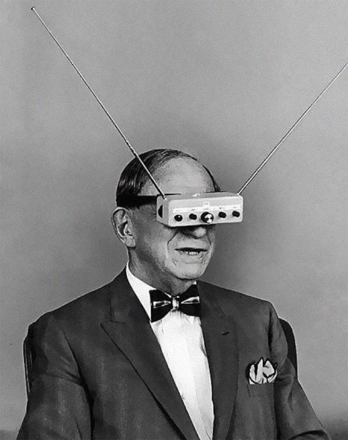 TV Glasses Decades Before Google Glass, 1960s