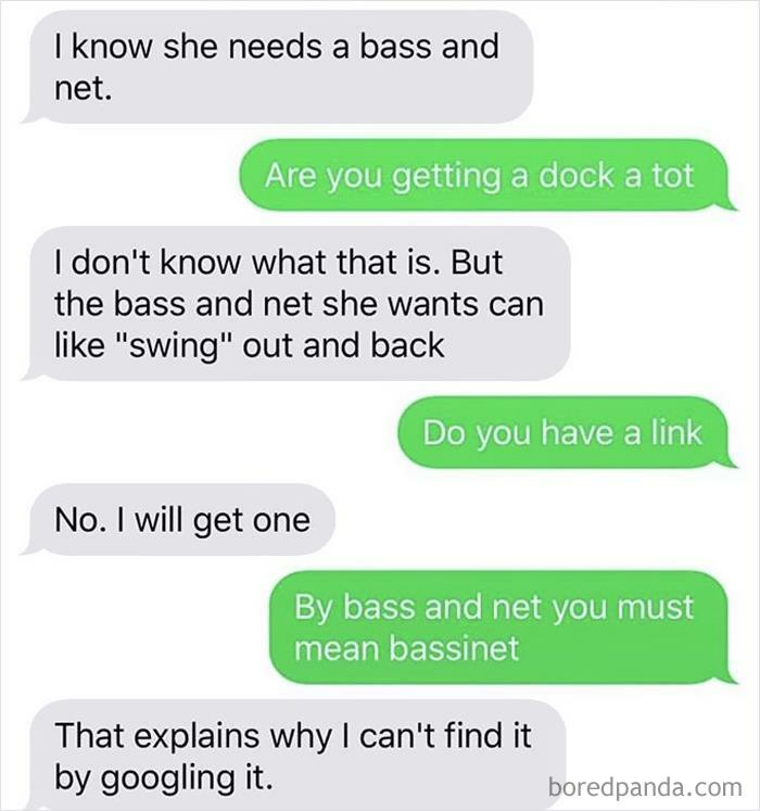 She Needs A Bass And Net!!
