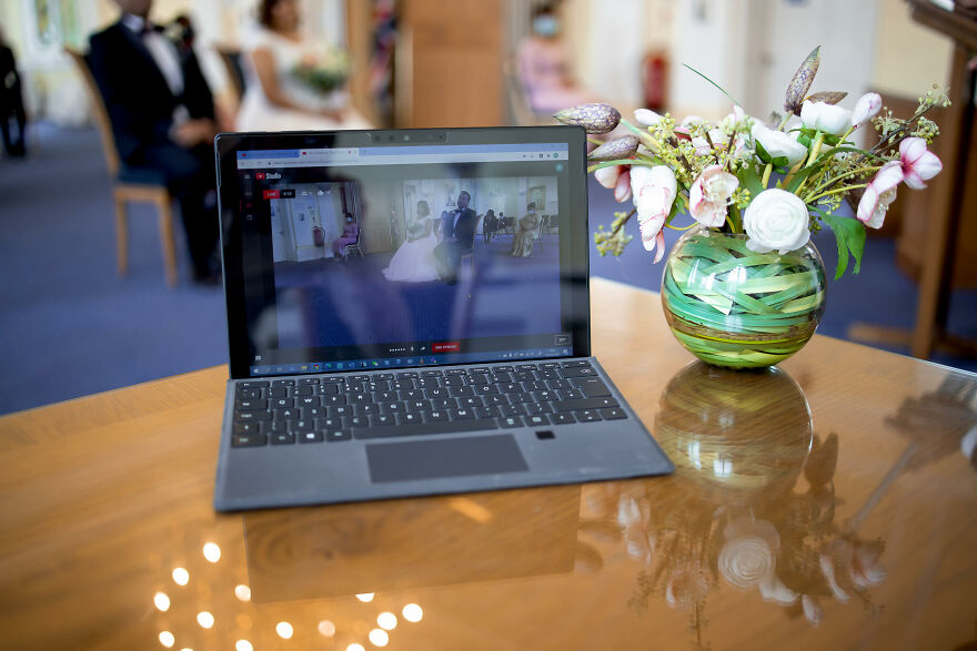 Wedding In London During Coronavirus Pandemic