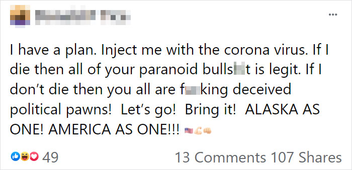 "Inject Me With The Coronavirus": Trump Supporter Thinks The Pandemic Is A Hoax, Dies From Covid