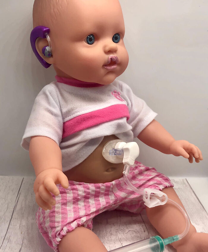Mom Starts Making Inclusive Dolls After She Couldn't Find Any With Hearing Aids For Her Deaf Daughter