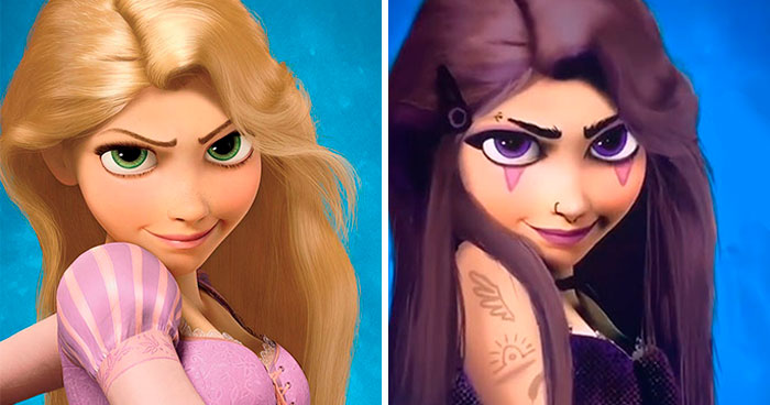 Artist Redraws Disney Characters As Being Edgier And Fans Demand For More