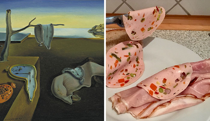 25 People Recreating Famous Paintings With Sandwiches