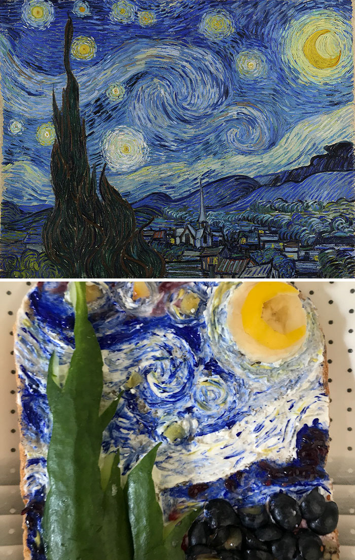 Vincent Willem Van Gogh - 'Starry Night' (1889)