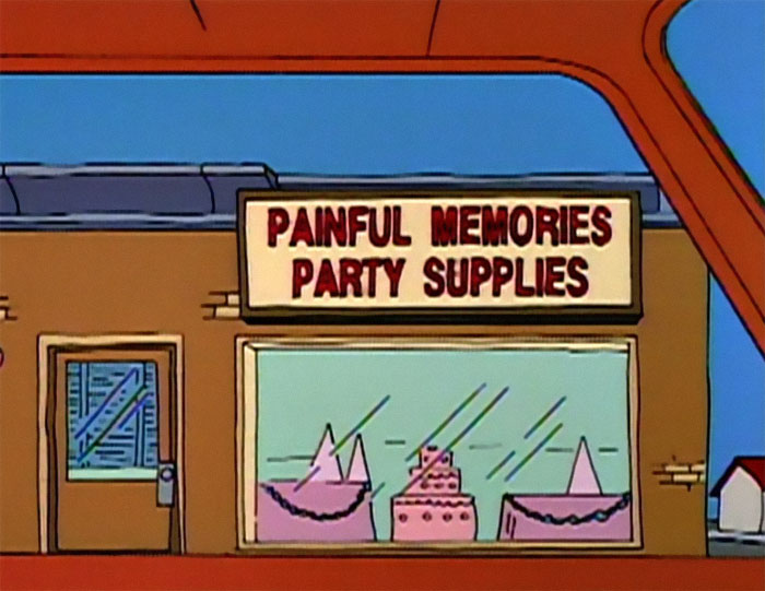 Painful Memories Party Supplies