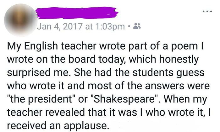 Move Over, Shakespeare
