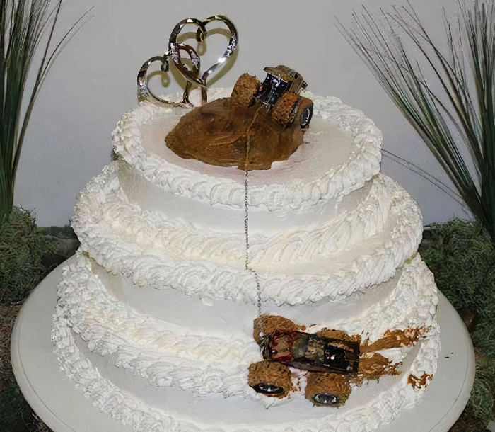 Stop Putting Muddy Toy Trucks On Your Wedding Cake