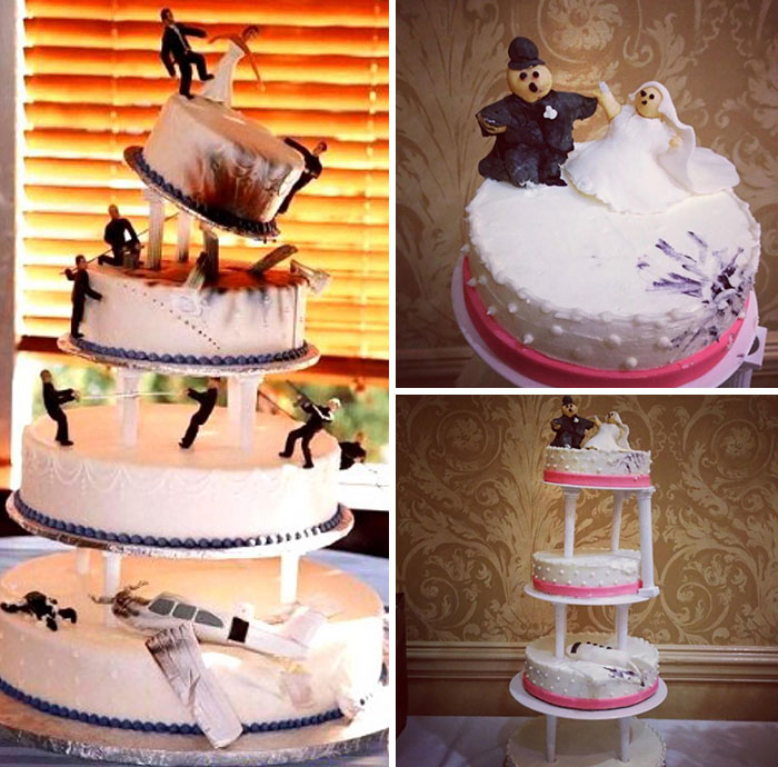 Groom's Cake Disaster. What We Wanted vs. What We Got