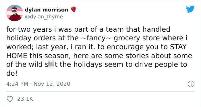 Former Grocery Store Worker Tells Crazy Customer Tales That Happened During The Holidays