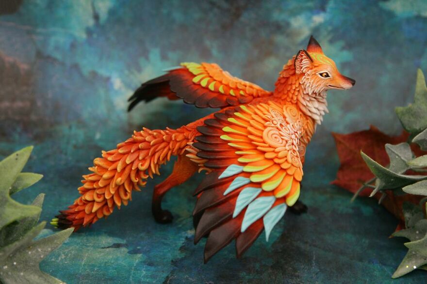 Winged Red Fox