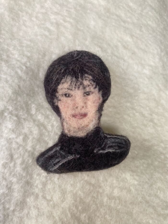 Handfelted Portrait-Yuzuru Hanyu Handfelted Portrait-Yuzuru Hanyu