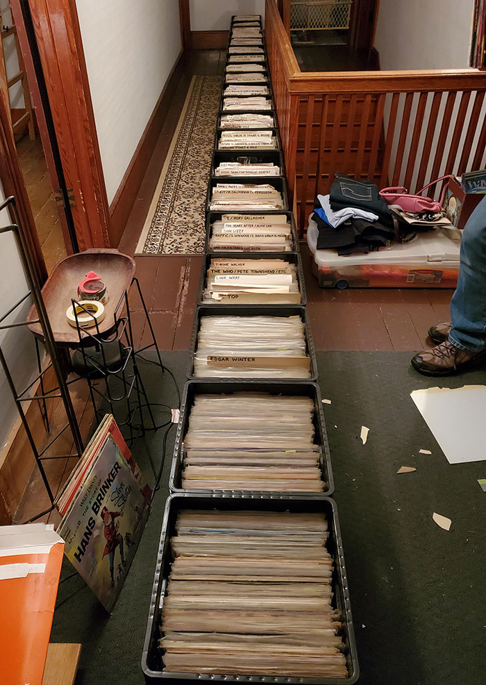 I Helped My Dad Alphabetize His Vinyl Collection