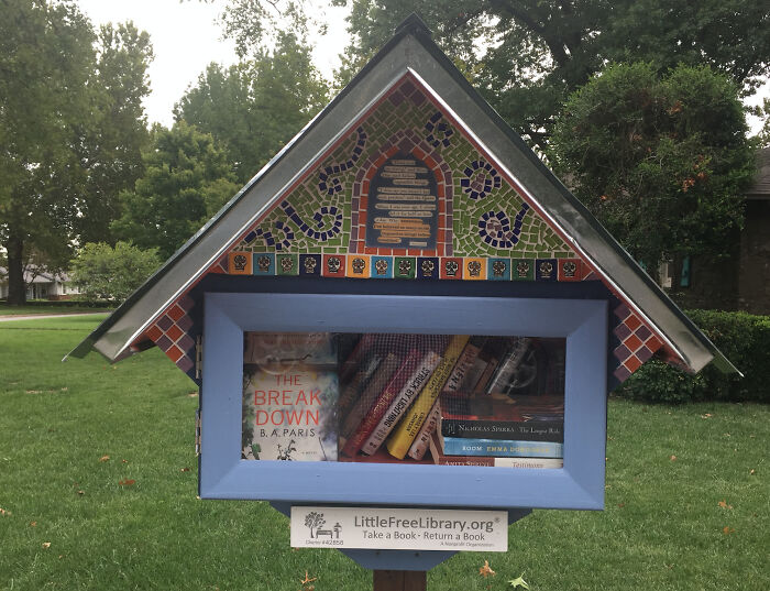 I Love To Read Books And There's One Of These Down The Road From Me. Walk The Dog Down And Read A Book. Put Movies In There. I Do It