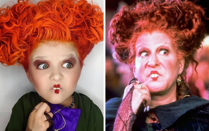 With No Trick-Or-Treating This Year, Mom Gives Daughters 31 Days Of Halloween Makeup