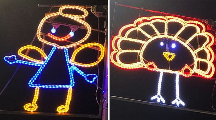 This Town Lets Kids Design Its Christmas Lights And The Results Are Absolutely Lovely (18 Pics)