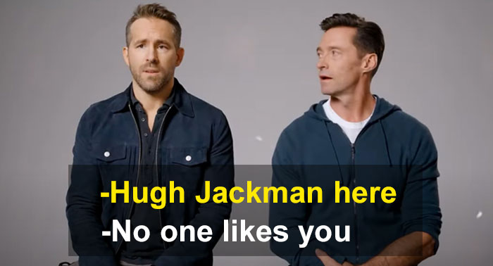 The Famous 'Feud' Between Ryan Reynolds And Hugh Jackman Is Back Again, This Time - For Charity