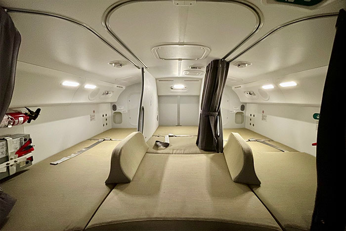 Here’s What It’s Like Inside Your Plane’s Hidden “Crew Rest,” Where Pilots And Flight Attendants Sleep