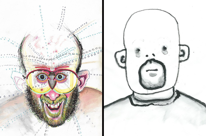 Artist Takes A Different Drug Every Day And Draws A Self-Portrait Under The Influence, Suffers Brain Damage (30 Pics)