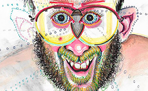 Artist Takes A Different Drug Every Day And Draws A Self-Portrait Under The Influence, Suffers Brain Damage (30 Pics)