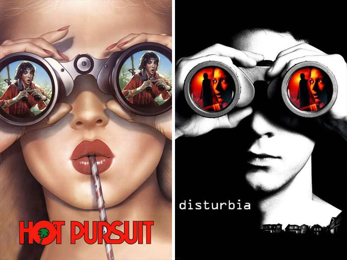 Hot Pursuit (1987) vs. Disturbia (2007)