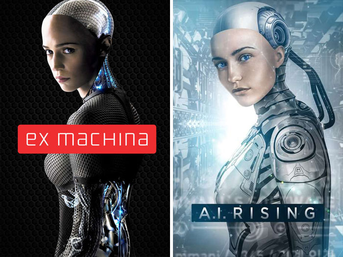 Ex Machina (2014) vs. A.i. Rising (2018)